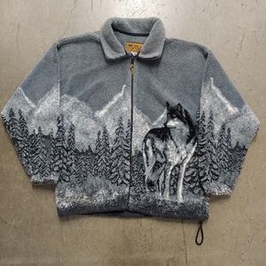 Vintage Lone Wolf Fleece